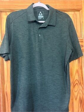 Gerry Weber Men’s Heathered Dark Green Polo Shirt